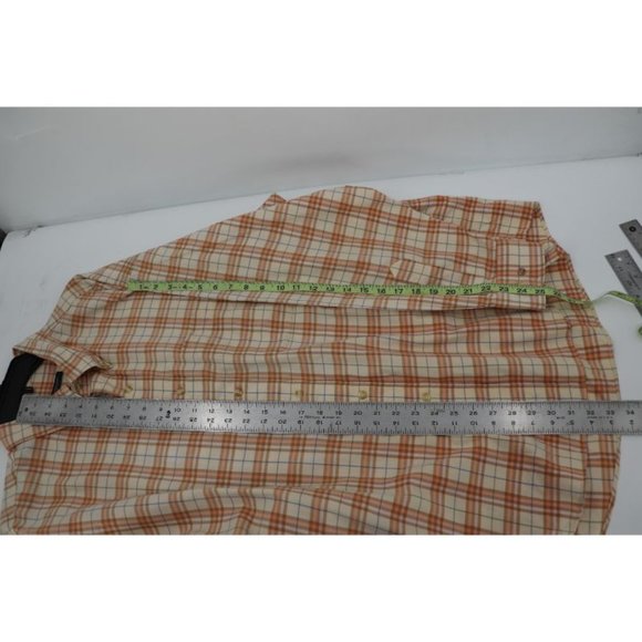 Vintage Burberry London mens XXL long sleeve button down shirt check plaid - Picture 9 of 13